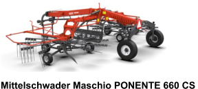 Mittelschwader Maschio PONENTE 660 CS